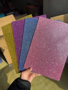 Double-sided Fine Glitter Acrylic Sheet 3MM Thickness Acrylic Sheet Sets Home Decoration Accessories and other Acrylic Materials