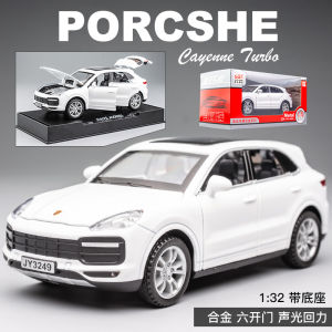 Cayenne SUV Alloy Car Model 1:32 Off-Road Vehicle Simulation Toy Display Piece Boys Car Toy for Children Collectors