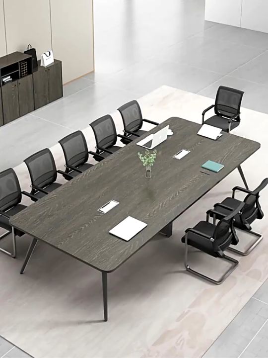 Office Table 160/180/200CM Solid Wood Comfortable Spacious Long Office