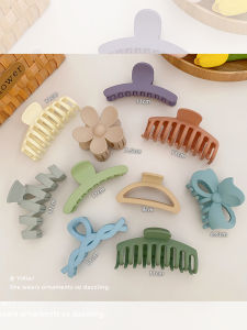 New Acrylic Hair Clip for Women Large Size High-End Shark Hairpin Hair Accessory from Japan and South Korea