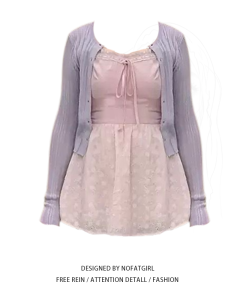 plus Size Knitted Lace A-Line Crop Top Set Sweet Casual Spring New Style Slimming Inner Wear Cardigan for plus Size Women