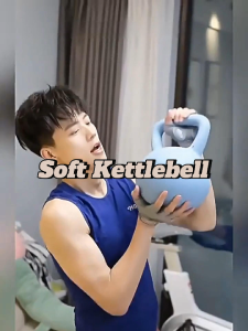 Soft Kettlebell / Sports And Gym Equipment / Non-Slip Kettlebell with Comfortable Grip/Rainbowculture