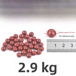 Heavy Duty Magnetic Clay Pellets White Safety BBs Archery Slingshot Pellets Super Hard Ceramic Beads 8/9/10/11mm Hardware Tools