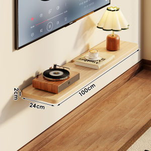 evesigar | Hole-free Installation Real Wood Shelf