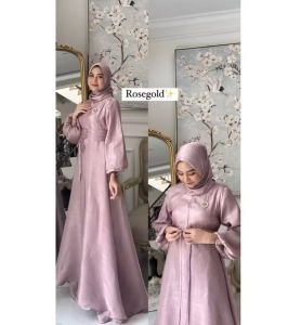 ANNYA SHIMMER DRESS FREE BELT FREE BROS RANDOM M L XL / DRESS WANITA REMAJA DEWASA KONDANGAN