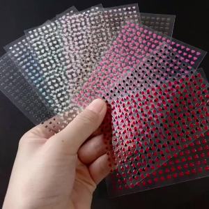 8Pcs/Set 3D Valentines Day Heart Nails Stickers Mini Sweet Love-Heart Self-Adhesive Nail Decals DIY Manicure Slider Nail Supply
