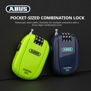 ABUS steel cable password lock bicycle baby stroller helmet lock bicycle portable mini luggage backpack skateboard anti-theft lo