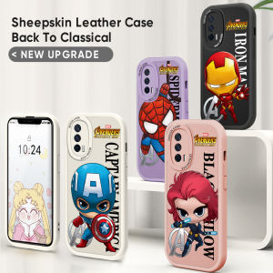 Infinix Hot 11 X662 /Hot 11 Play X688C /Hot 11S X6812 ปลอกเคส สำหรับเด็กผู้หญิง สี Slim Skin Feeling Cartoon Marvel Ironman PU Leather แบบผิวหน้า