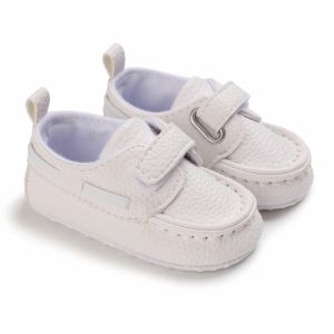 New Baby Boy Girl Small Gentleman Baptism Shoes Toddler Soft Sole Anti-slip First Walkers Infant Newborn Crib Shoes Moccasins