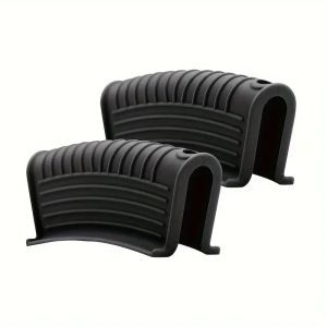 2/4Pcs Silicone Pot Handle Grip Covers Heat Resistant Anti-slip Pot Ear Clip Holder for Kitche Cast Iron Frying Pan Pot Sleeve