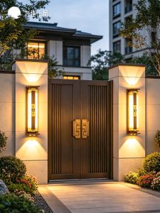 VINCAN | New Chinese Style Solar Outdoor Waterproof Wall Light