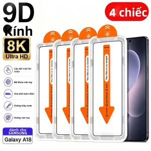 Bộ 5 Miếng Dán Bảo Vệ Màn Hình Độ Phân Giải Cao Phủ Toàn Diện Cho Samsung Galaxy S26/S25/S24/Ultra - Dễ Dàng Lắp Đặt Chỉ Với Một Cú Nhấp Chuột Không Bám Bụi Kèm Dụng Cụ Tự Động Lắp Đặt