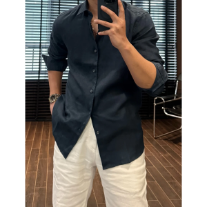 ZHUOCAN | UV Protection Lightweight Linen Shirt