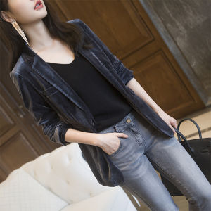Velvet Premium Blazer for Petite Women