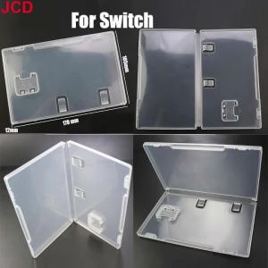 JCD Game Card Storage Case Box Transparant Cartridge Holder Shell Voor Switch Box Opslag Shell Boek Houder Voor Gestoken Deksel