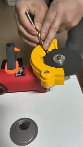 Drill Bit Sharpen Jig Multipurpose Drill Accessories Portable Drill Press Efficient Resharpening Tool Drill Sharpener