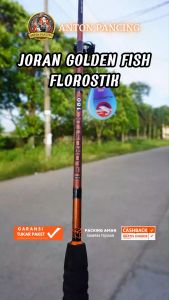 Joran Pancing Golden Fish Florostik 135 150 165 180 210 cm Fiber Solid