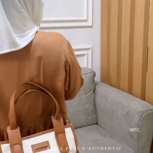 MFC - Tas Selempang Wanita Tas Slingbag Kanvas Tas Handbag Wanita Realpict