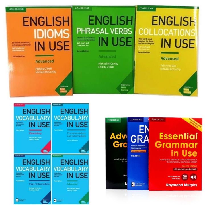 English Grammar in Use Essential, Intermediate, Advanced