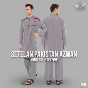 Hijjaz Store - Setelan Koko Pria Dewasa Muslim - Setelan Pakistan - Qurta Koko Setelan - Koko Setelan - Baju Kurta Pakistan Set Celana