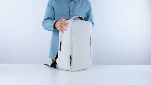 MARK RYDEN Multifunction Travel Backpack With USB Charging Port Fits 17.3inch Laptop