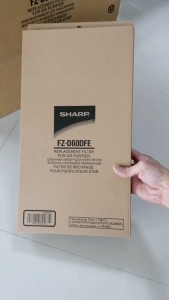 แผ่นคาร์บอนกรองกลิ่น SHARP FZ-D60DFE (ของแท้) สำหรับเครื่องฟอกอากาศ SHARP รุ่น KC-D60TA-W