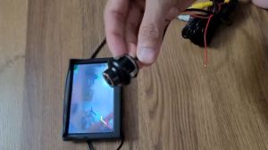 Camera cặp lề viền vàng 3 dây điều khiển độ phân giải AHD720Pdùng được cho màn android và màn LCDDVD