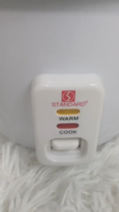 Standard Rice Cooker SRG-0.6L | 0.6 Liter 3 Cups Rice with Measuring Cup & Rice Ladle SRG0.6L