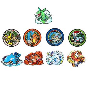 Takara Tomy | Bộ 9 Ghim Cài Men Hình Quái Vật Anime Nhiều Màu Sắc Dễ Thương Làm Bằng Kim Loại Dùng Trang Trí Ba Lô Quần Áo Quà Tặng Cho Người Hâm Mộ.