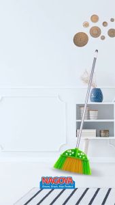 Sapu Nylon Nagoya Love - Sapu Lantai Senar Gagang Besi - Sapu Plastik Broom Nagoya