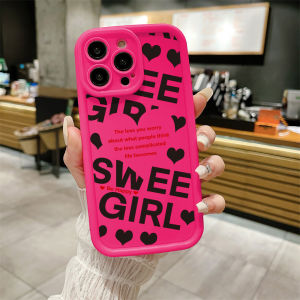 Letters Phone Case For iPhone 15 16 17 18 Pro Max 16e 15 Plus 12 13 14 11 Pro XS Max XR X Fundas Shockproof Protection Cover