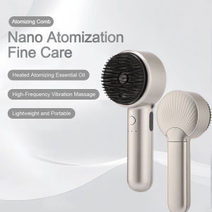 Electric Head Massage Vibratings Spray Comb Meridian Massager Hair Growth Scalp Brush Cordless Nourishing Scalp Applicator
