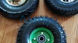 350-4 High -Quality  Pneumatic Air Filled Heavy-Duty Wheels For Trolley / Wheelbarrow