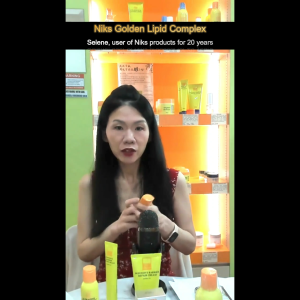 NIKS Golden Lipid Complex | Ceramide Vitamin E| Post-Treatment Care| Anti-Aging & Fine Lines| Sensitive Skin Care