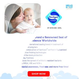 Hello Dolly Baby Wear Sanitized Infants 2 pcs Pajama (MOMMYS MERMAID) | Kids Clothes for Girls