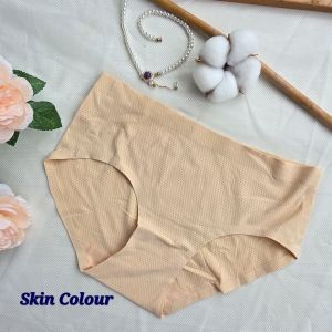 Seluar Dalam Wanita Ice Silk – Nipis Sejuk & Tanpa Garisan! // Ice Silk Seamless Panties for Women | Lightweight & Breathable | No Rolling Mid-Rise Briefs