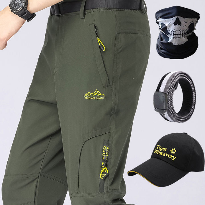 Outdoor Quick Dry Pants Men S Summer Thin Breathable Stretch Sun Protection Hiking Tactical 3859