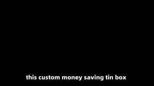Hot Sale 1PC Tinplate Round Animal Piggy Bank Color Piggy Bank Metal Coin Box Home Decoration Money Box