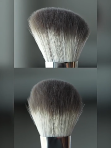GUOXIAONIU Angled Makeup Brushes Sickle Contour Brush Blush Brush Ultra Soft Bristles Fit to Contour