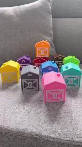 Farm Theme Number Train Toy Montessori Early Education Matching Classification Fine Motor Skills & Color Recognition