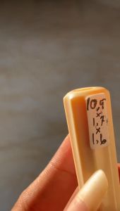 Pipa Gading Asli Lokal & Blimbing Lengkung 10cm Mulus