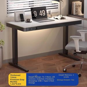 Flexispot | Motorized Height Adjustable Tempered Glass Smart Desk