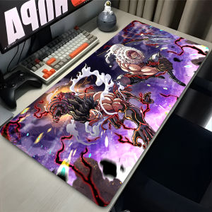 Bandai | Gaming Mouse Pad Gamer Home Computer HD Mousepad XXL One Piece Charlotte Katakuri Luffy Keyboard Pad Carpet Non-Slip Mouse Mats