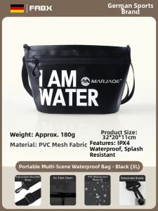 FABX | Waterproof IPX7 Diving Swimming Beach Storage Bag Touch Screen Thick Sealed
