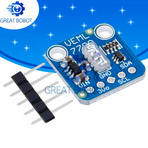 VEML7700 Ambient Light Sensor Module: 120k Lux Light Measuring 3.3V 5V I2C IIC for Arduino and Raspberry Pi