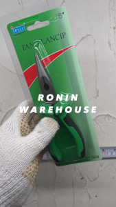 IGM Tang lancip gagang karet 6 inch long nose plier