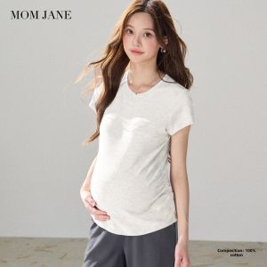 Mom Jane | Maternity Short Sleeve T-Shirt Cotton