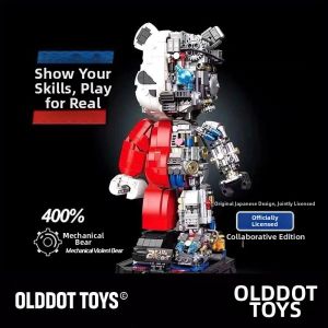 Wangao | Intelligence Building Mechanical Bear See-through Mech Large Childrens Building Blocks