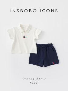 insbobo | Boys Summer Short Sleeve Birthday Formal Outfit