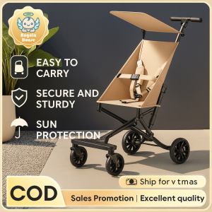 Stroller for baby Pocket cart para sa mga bata Madaling dalhin at light-weight Maaaring i-fold Masarap gamitin